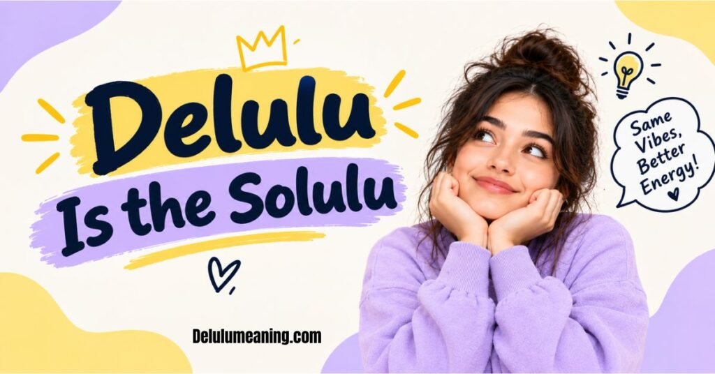 Delulu Meaning 5 Delulu Is the Solulu What Does That Actually Mean?