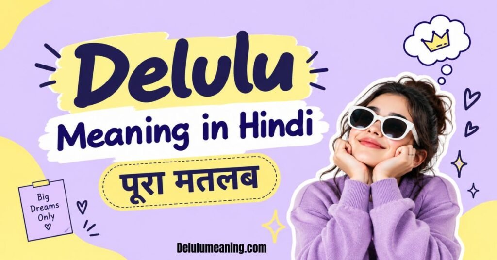 Delulu Meaning in Hindi: पूरा मतलब, Origin और Example (2025 Update) 2 Delulu Meaning in Hindi पूरा मतलब