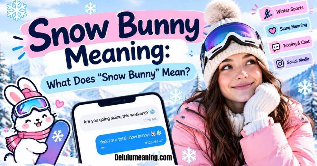 Snow Bunny Meaning in Text What Does It Mean in Chat & Social Media? 2 Snow Bunny Meaning: What Does "Snow Bunny" Mean?
